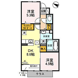 JR指宿枕崎線 谷山駅 真方下車 徒歩34分 1階/-