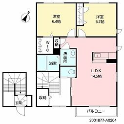 バス 新堀下車 徒歩4分 2階/-