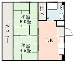 鹿児島県鹿児島市伊敷５丁目（賃貸マンション2DK・1階・38.00㎡） その2