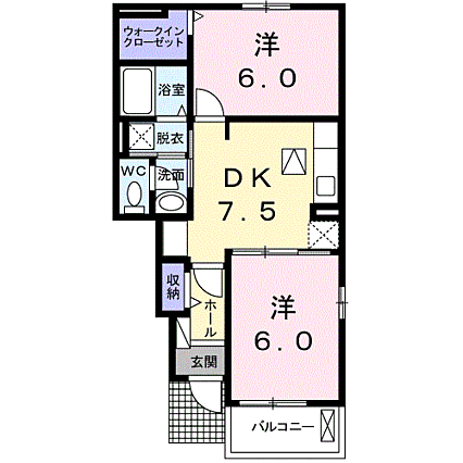 エスペール２１吉野Ｃ_間取り_0