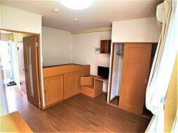 JR鹿児島本線 鹿児島中央駅 バス16分 田上寺の下下車 徒歩2分の賃貸アパート 1階1Kのリビング/ダイニング