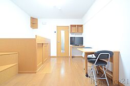 鹿児島市電1系統 谷山駅 徒歩10分の賃貸アパート 2階1Kのリビング/ダイニング