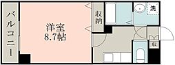 間取図画像 1K