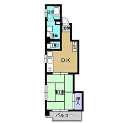 鹿児島市電2系統 市役所前駅 徒歩2分