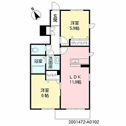 バス 保健所前下車 徒歩9分 1階/-