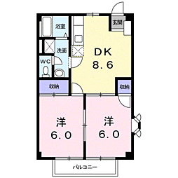JR指宿枕崎線 二月田駅 徒歩16分 2階/-