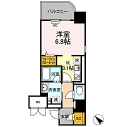 鹿児島市電2系統 鹿児島中央駅前駅 上之園町下車 徒歩7分 3階/-