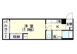 鹿児島市電1系統 騎射場駅 徒歩6分 3階/-