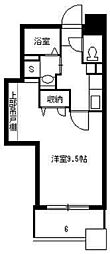 RainbowShinei 1Kの間取図画像