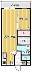 鹿児島市電2系統 中郡駅 徒歩7分 2階/-