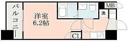 鹿児島市照国町マンション 1Kの間取図画像