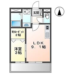 JR日豊本線 帖佐駅 徒歩10分 2階/-