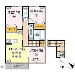 JR日豊本線 帖佐駅 南国交通バス 帖佐下車 徒歩5分 2階/-