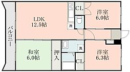 鹿児島市電2系統 唐湊駅 紫原7丁目下車 徒歩25分 3階/-