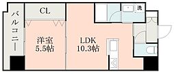 サムティ東谷山 1LDKの間取図画像