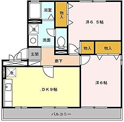 バス 山田下下車 徒歩2分 2階/-
