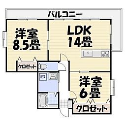 JR指宿枕崎線 宇宿駅 脇田電停前下車 徒歩3分 3階/-