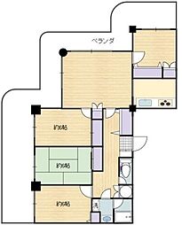 ストークマンション鹿児島 4LDKの間取図画像