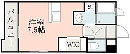LAZONA ワンルームの間取図画像