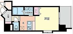 サンハイツ下荒田 ワンルームの間取図画像