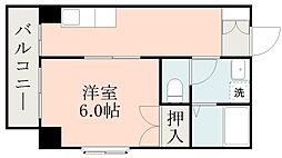 鹿児島市電1系統 騎射場駅 体育館前下車 徒歩6分 3階/-