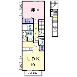 JR指宿枕崎線 宇宿駅 バス11分 原田久保下車 徒歩6分 2階/-