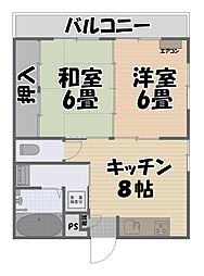 鹿児島市電1系統 脇田駅 徒歩5分 2階/-