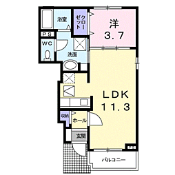 JR指宿枕崎線 谷山駅 バス9分 白山北下車 徒歩5分 1階/-