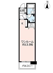 UR都市機構シーサイドももちサウスステージ1 1DKの間取図画像