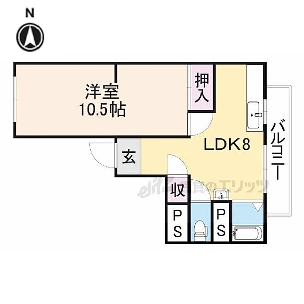 大阪府寝屋川市成田西町(賃貸マンション1DK・3階・39.00㎡)の写真 その1