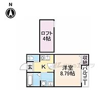 バレルハウス星田 202 ｜ 大阪府交野市星田5丁目（賃貸アパート1K・2階・30.36㎡） その2