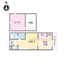 フジパレス牧野 201 ｜ 大阪府枚方市牧野本町２丁目（賃貸アパート1LDK・2階・31.50㎡） その2