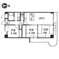 大阪府枚方市堤町（賃貸マンション3LDK・2階・60.21㎡） その2