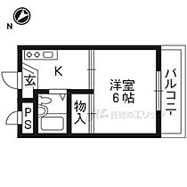 フロンティア長尾II 203 ｜ 大阪府枚方市長尾家具町１丁目（賃貸マンション1K・2階・19.44㎡） その2