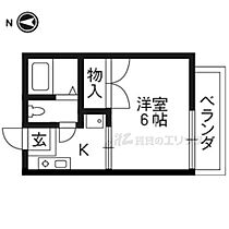 コーポ牧野 103 ｜ 大阪府枚方市牧野本町１丁目（賃貸アパート1K・1階・20.00㎡） その2