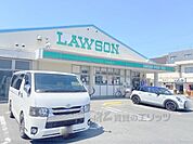 ローソンストア100　枚方茄子作店まで700メートル