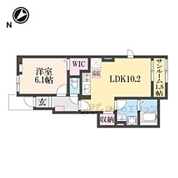 片町線 津田駅 徒歩19分