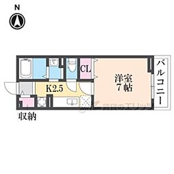 クレメントMK 1Kの間取図画像