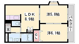 粟生駅 5.9万円