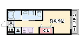 ヴィアノ緑ヶ丘WEST  ｜ 兵庫県三木市緑が丘町本町1丁目（賃貸アパート1R・1階・24.30㎡） その1