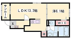 アンジュI  ｜ 兵庫県加古川市加古川町友沢（賃貸アパート1LDK・1階・50.05㎡） その2