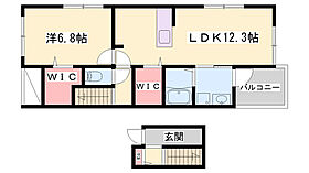 カトレアII  ｜ 兵庫県小野市黒川町（賃貸アパート1LDK・3階・59.21㎡） その2