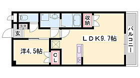 モン・シェリー  ｜ 兵庫県加西市北条町横尾（賃貸アパート1LDK・2階・36.00㎡） その2