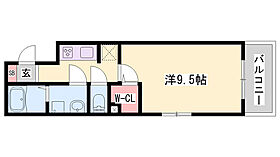 フィールド　ミドル・ライペンII  ｜ 兵庫県加西市北条町北条（賃貸アパート1K・1階・30.42㎡） その2