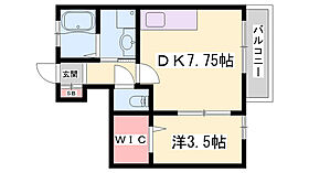 ラ・シェール  ｜ 兵庫県加古川市平岡町新在家（賃貸アパート1DK・1階・31.13㎡） その1