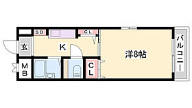 クラン東加古川  ｜ 兵庫県加古川市平岡町新在家3丁目（賃貸マンション1K・3階・25.00㎡） その2