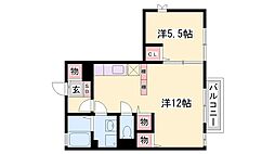 リビングタウン古坂弐番館 1階