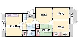 加古川鳩里団地5号棟 3階