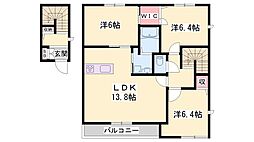 シャーメゾン桔梗 2階