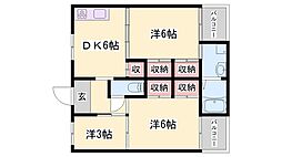 ビレッジハウス宮の前 2階